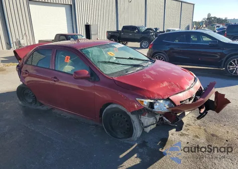 2009 Toyota Corolla Base из США, поврежденный, VIN JTDBL40E999040136